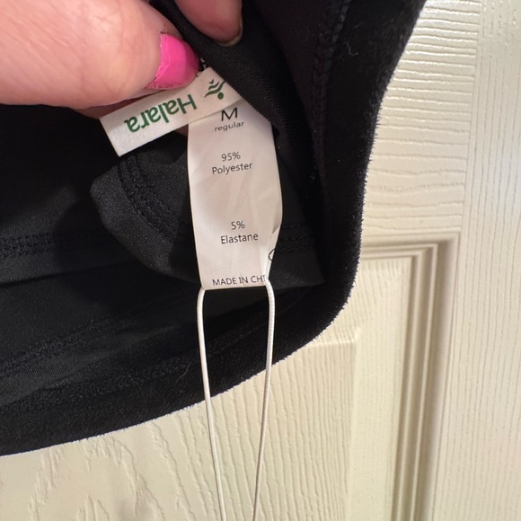 HALARA Black A-Line Mini Skirt with shorts NWT - Picture 3 of 4